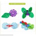 Agirlgle Building Blocks Kids Educational Toys STEM Toys Building Discs Sets for Preschool Kids Boys and Girls Learning Toys for Kids 100 Pieces with Storage Bag- Ages 3 and Up B07D9HHHF6